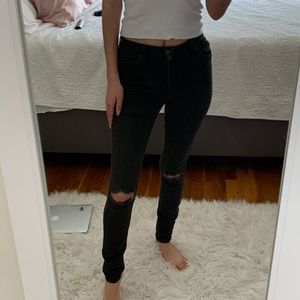 Just Black High Waisted Jeans